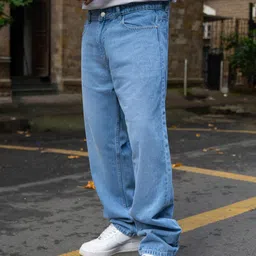 Powerlook Men Regular Fit Mid-Rise Light Fade Cotton Jeans image 4