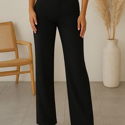Next One Women Smart High-Rise Easy Wash Korean Pants-picture-29