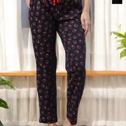 Kryptic Pack Of 2 Printed Pure Cotton Relaxed-Fit Lounge Pants-image-67