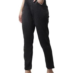 eyba Women High-Rise Woolen Trousers image 4
