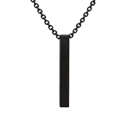 Janki Retails Men Street Chic Geometric Pendant With Chain image 2