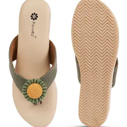 Pairs4U Embellished Ethnic Platform Sandals image 2