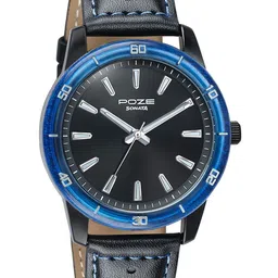 Sonata Men Dial & Leather Straps Analogue Watch SP70092KL01W-picture-15