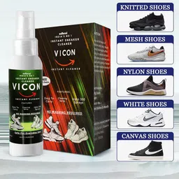 Adbeni Shoe Cleanning Kit-Instant Shoe Cleaner With Free Cloth & Shoe Wipes image 2