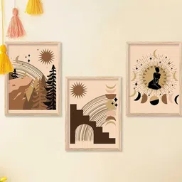 walllane Modern Wall Art With Frame Home Decor Wall Painting For Living Room Office Bedroom-picture-32