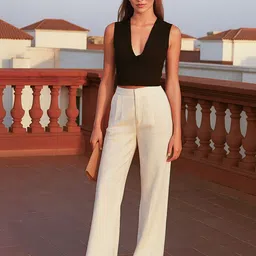 don't be basic Cotton Crop Top-picture-21