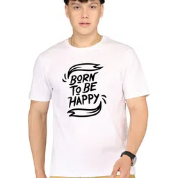 BRAWNY BATTLER Typography Printed Short Sleeves Pure Cotton T-shirt image 3