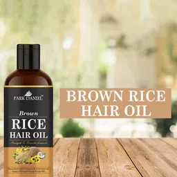Park Daniel Set Of 2 Brown Rice Hair Oil - 60 ml Each image 3