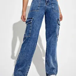 Kotty Women Jean Straight Fit High-Rise Stretchable Jeans-image-52