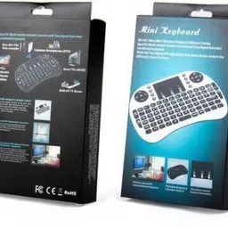 CPEX Mini Wireless Keyboard with Touchpad Mouse Wireless Handheld Multi-device Keyboard Compatible with Desktop, Laptop, Mac image 3