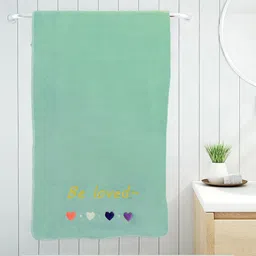Myntra Elegant Homes Green Cotton 420 GSM Bath Towel-image-67