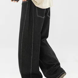 StyleCast x Revolte Men Loose Fit Easy Wash Mid-Rise Trouser image 2