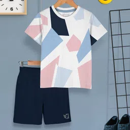 HELLCAT Boys Printed T-shirt with Shorts image 5