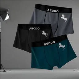 aecdo Pack of 3 Solid Men Brief-picture-13