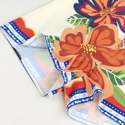 LULU & SKY Floral Printed Strapless Playsuit image 3