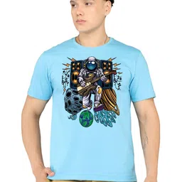 BRAWNY BATTLER Graphic Printed Round Neck Pure Cotton Regular Fit T-shirt-picture-27