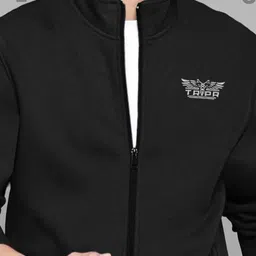 tripr Men Full Sleeve Solid, Printed Sweatshirt image 3