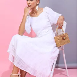 Tokyo Talkies A-Line Midi Dress-image-89