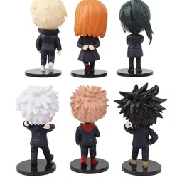 AUGEN Kids 6Pc Jujutsu Kaisen Action Figure Toys image 3