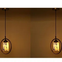 SOMIL Printed Glass Cylinder Ceiling Lamps-picture-24