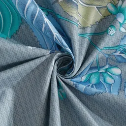 Myntra Elegant Homes Floral 400 TC King Bedsheet With 2 Pillow Covers image 2