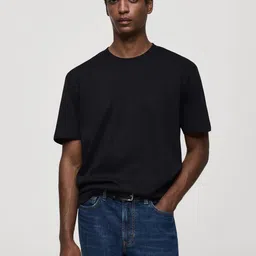 MANGO MAN Pure Cotton T-shirt-picture-56