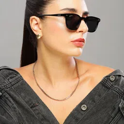 RESIST EYEWEAR Unisex Wayfarer Sunglasses with UV Protected Lens image 3