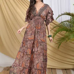 Boholyfe Maribelle Rustic Charm Tiered Maxi Dress-picture-25