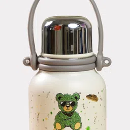Little Surprise Box LLP Green & White Printed Stainless Steel Water Bottle-600 ml-picture-20