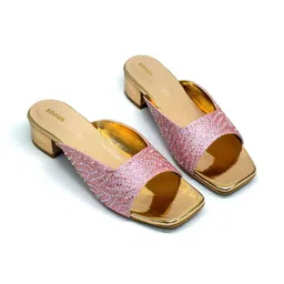 Anouk Embellished Party Block Sandals image 2