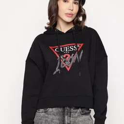 GUESS Women Printed Hooded Sweatshirt-picture-11