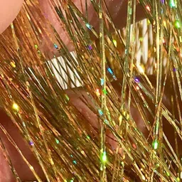 VIEWS Multi Wavy Clip-In Coloured Strand Hair Extension image 2