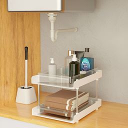 RUBOXA White 2 Layers Multi-Utility Organisers-picture-21