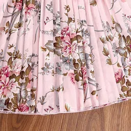 Billion Girls Floral Print Flutter Sleeve Fit & Flare Dress image 4