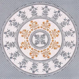 Salgia Grey 144 TC Single Bedsheet with 1 Pillow Covers image 2