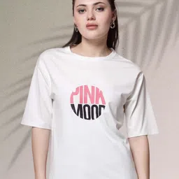 Moda Rapido Women Printed T-shirt-image-17