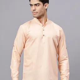 Reybond Men Mandarin Collar Kurta-picture-35