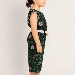 LITTLE GINNIE Girls Printed Top with Palazzos image 4