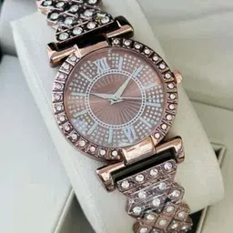 Miss Perfect Women Embellished Dial & Bracelet Style Straps Analogue Watch Anki133-picture-33