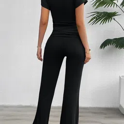 StyleCast Round Neck Top With Trousers Co-Ords image 3