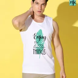 WOOSTRO Men Typography 2 Printed Raw Edge Slim Fit T-shirt-picture-28