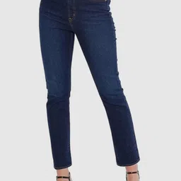 GAP Women Slim-Fit Mid-Rise Jeans-image-77