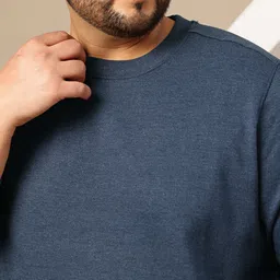 Sztori Plus Size Round Neck Sweatshirt image 5