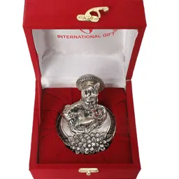 INTERNATIONAL GIFT Silver-Toned Religious Figurine Showpiece image 4