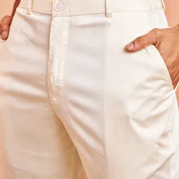 VASTRAMAY Men Floral Embroidered Regular Sequinned Kurta with Pyjamas image 4