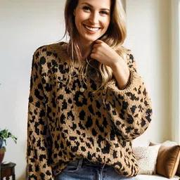 Errabelly Women Animal Printed Pullover-picture-10