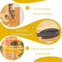 drija Detox Water Jug Bottled Water Dispenser image 3