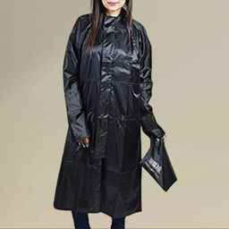 houseofcommon Solid Women Raincoat-picture-16