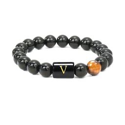 EDMIRIA Men Black Beads Bracelet-picture-4