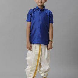 Ramraj Boys Shirt with Dhoti Pants-picture-10